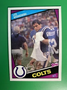 1984 Topps Leo Wisniewski #20 Indianapolis Colts - Picture 1 of 2