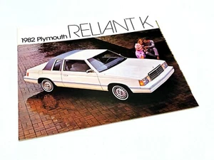 Folleto Plymouth Reliant K 1982 - Imagen 1 de 1