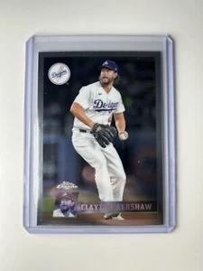2024 Topps Chrome Lids Mitchell & Ness Clayton Kershaw #33 Dodgers SP See Pics - Picture 1 of 3