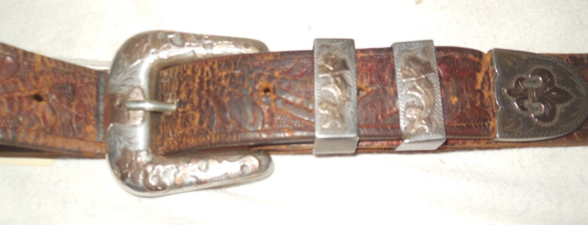 Sterling Silver Vintage Cowboy & Western Belt Buckles for Sterling Silver Vintage Cowboy & Western Belt Buckles for