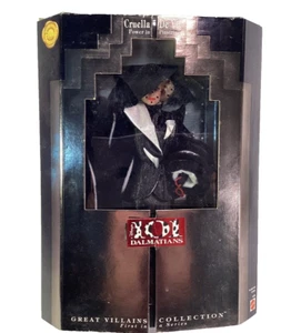 BARBIE Doll Cruella De Vil Power in Pinstripes 101 Dalmatians Great Villains NIB - Picture 1 of 7