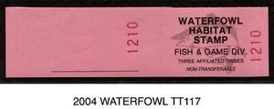 2004 Fort Berthold WATERFOWL Three Affiliated Tribes Indian Reservation Duck - Picture 1 of 3