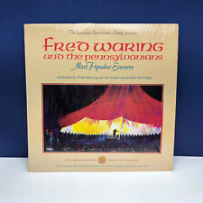 Vinyl Record LP 12 inch 12" case vtg 33 Fred Waring jazz pennsylvanians encores