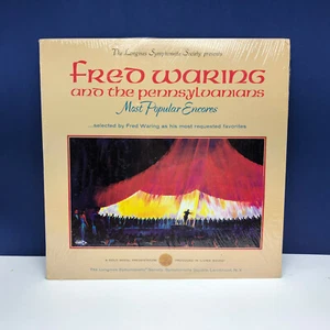 Vinyl Record LP 12 inch 12" case vtg 33 Fred Waring jazz pennsylvanians encores - Picture 1 of 4
