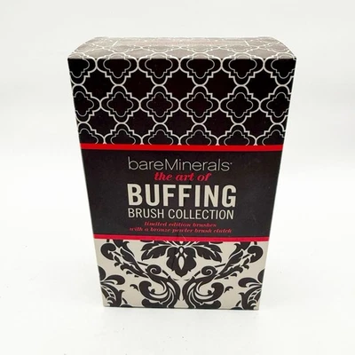 BARE MINERALS THE ART OF BUFFING LIMITED EDITION BRUSH COLLECTION New In Box - Image 1 of 2