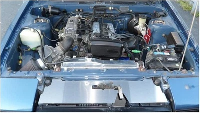 Radiador completo de aluminio Mishimoto para Toyota Corolla AE86 1983-1987 1,6 L M/T Foto 1 de 4