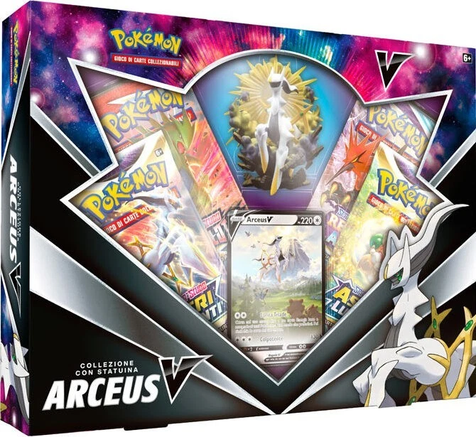 POKEMON Box Collezione con Statuina ARCEUS V - ITALIANO Seconda scelta - Immagine 1 di 1