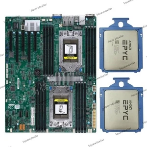 Płyta główna Supermicro H11DSI REV 2.0 + 2x kombinacje procesorów procesora AMD EPYC 7551 - Zdjęcie 1 z 3