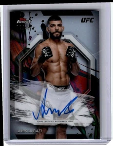 2024 Finest UFC Finest Auto Refractor /99 Amir Albazi S62 - Picture 1 of 2