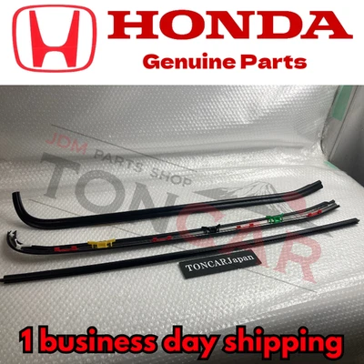 HONDA Genuine ACURA Integra DC1 DC2 93-01 Front Glass Windshield Molding Set - Image 1 of 4