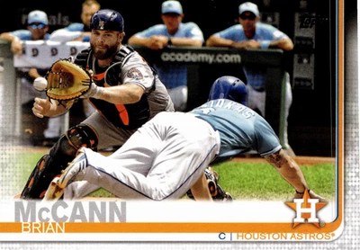 5 CARD LOT - 2019 Topps - Brian McCann #322 - Image 1 of 2