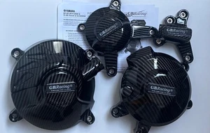 YAMAHA MT09 FZ09 Tracer 900 ENGINE COVERS PROTECTION 2014-2020 CARBON - Picture 1 of 1
