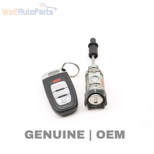 2010-2012 AUDI S4 3.0L - LOCK Switch / Cylinder SET W/ KEY 8K0898374A - Picture 1 of 5