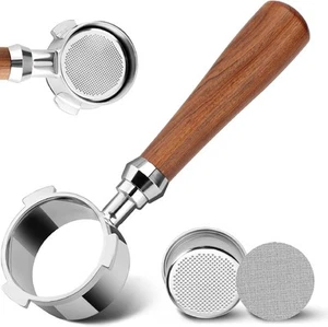 Portafiltro senza fondo 51 mm Filtro Ausiliario Per DeLonghi Dedica EC680/EC685 - Imagen 1 de 7