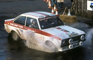 FORD ESCORT MK2 (seconda serie) poster auto classiche 100x70 cm Nostalgia - Foto 1 di 2