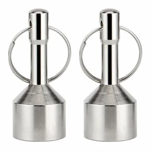 2pcs Gold Silver Jewelry Precious Metal Rare Earth Magnet Testers Testing Tools - Picture 1 of 12