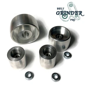 Belt Grinder 2x72 wheel set knife grinder 4" Drive 24 mm bore 3" track 2" Idler - Picture 1 of 10