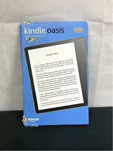Amazon Kindle Oasis Graphite 7 Inch Touch Screen WIFI Bluetooth eBook Reader - Picture 1 of 11