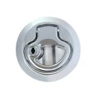 Secure Doors with a Zinc Alloy Chrome Finished Flush Latch Pull Handle
