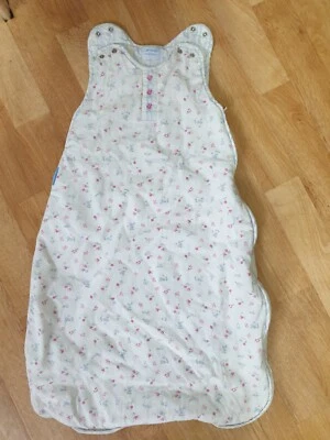 Grobag blanco estampado floral para bebé Foto 1 de 3