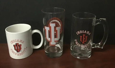 Indiana University Hoosiers Collectible Mug, Glass, and Beer Stein Cover