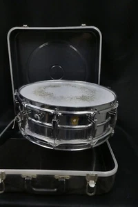 Ludwig Keystone Badge Steel Shell 14x5 Snare Drum and Case - Bild 1 von 13