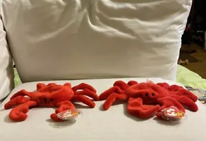 BEANIE BABY "DIGGER" THE RED CRAB #4027 MWMT PVC - Picture 1 of 9