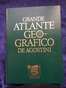 Großer Geographischer Atlas De Agostini Kanal 5 - Bild 1 von 5