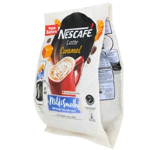 NEW NESCAFE LATTE CARAMEL PREMIX COFFEE Beans 16 sticks x 25g HALAL certified - Picture 1 of 8