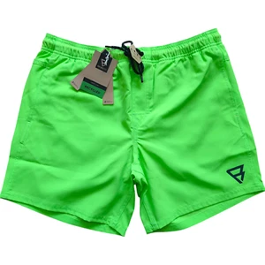 Brunotti Badehose Badeshorts Herren Bademode Gr M Neon Grün Strandshorts NEU - Bild 1 von 3