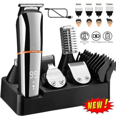 MARKENLOS Haarschneidemaschine Haarschneider Profi Trimmer Rasierer Bart Clipper Hair Akku