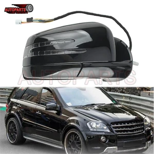Espejo retrovisor derecho negro lado pasajero #90 para Mercedes ML350 GL450 2010 2011 2012 - Imagen 1 de 12