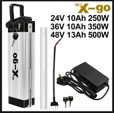 X-go 24V 36V 48V 250W 350W 500W Batteria agli ioni di litio per bici elettrica + caricabatterie