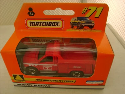 Camión utilitario Ford Matchbox Superfast #71 1999 nuevo en caja Foto 1 de 4