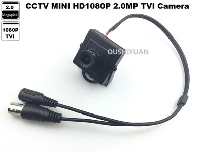 2.0MP 1080P 3.6mm lens Wide Angle Mini-box CCTV Security HD TVI Camera - Image 1 of 4