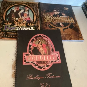 Lot 3 Catalogs Funtasma 2012, Demonia Vol 6, Bordello Burlesque Footwear Vol 1 - Picture 1 of 1