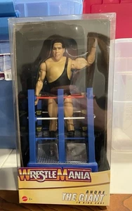 WWE Mattel Elite Andre The Giant Wrestlemania III W/ Ring Cart MIB MOC MINT!! - Picture 1 of 6