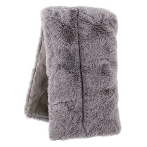Lavender Body Wrap Microwavable Heat Pad Faux Fur Soothing Aches Pain Relief - Picture 1 of 13