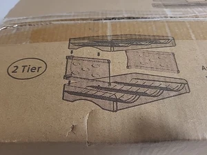 Wasserflaschen-Organizer, 2-stufiger stapelbarer Wasserflaschenhalter Gestell für Wein, D... - Bild 1 von 3