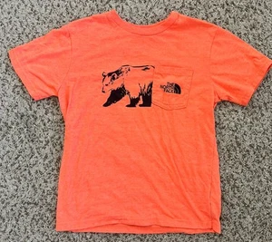 CAMICIA ARANCIONE THE NORTH FACE RAGAZZO TAGLIA 12 - Foto 1 di 3
