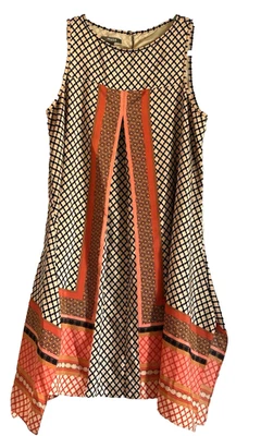 Muse Dress Size 8 Geometric A-Line Shift  Dress - Image 1 of 4