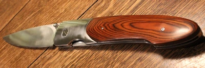 老式大型锁刃刀不锈钢 — 第 1/4 张图片