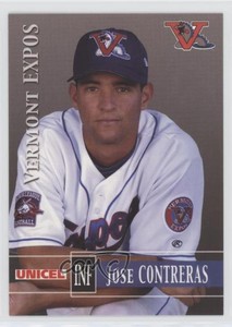 2005 Grandstand Vermont Expos Jose Contreras