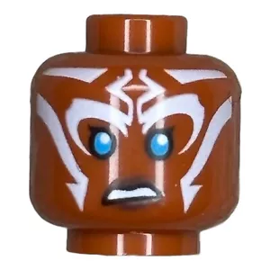 Lego Star Wars Minifigures - Ahsoka Tano (Head) sw0759 3626cpb1646 - Picture 1 of 2