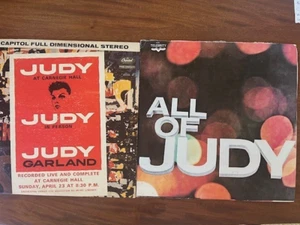 Judy Garland Lot of 2 - Judy at Carnegie Hall (1961) & All Of Judy (1970) 5X LP! - Picture 1 of 14
