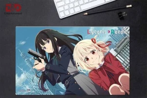 Lycoris Recoil Group Playing Card Play Mat Mouse Pad - Picture 1 of 1