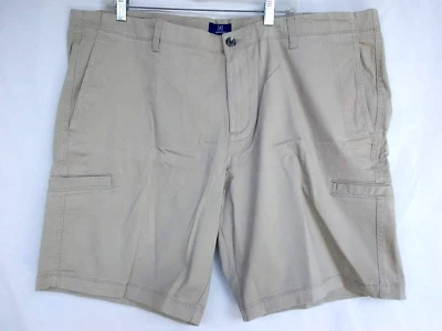 Men Shorts Size 46  Short Cargo Beige George at the Knee  Stretch NWT - Image 1 of 4