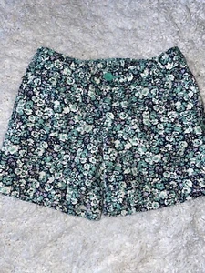 Gap Kids Girls Sz. 6 Floral Design Chino Style Shorts. Cute, Grt. Quality - Picture 1 of 9