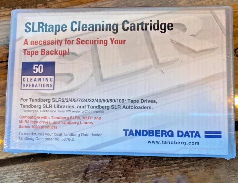 Tandberg MLR/SLR Cleaning Cartridge