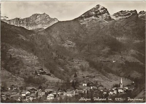ALAGNA VALSESIA m.1205 - PANORAMA (VERCELLI) 1958 - Picture 1 of 1